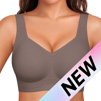 OEAK Women Jelly Bras Wirefree Full Coverage No Underwire Everyday Bras Comfortable Wireless Padded Tshirt Bra