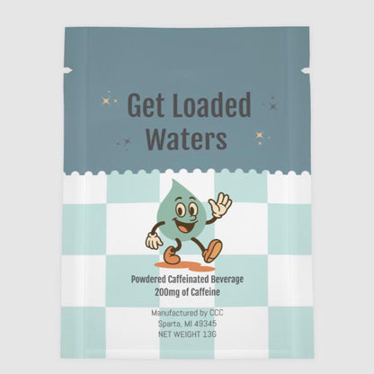 Loaded Water-Viral – Single Packet | 32Oz Sugar Free Caffeinated Flavored Powder Beverage Mix | Made in USA | Easy to Mix