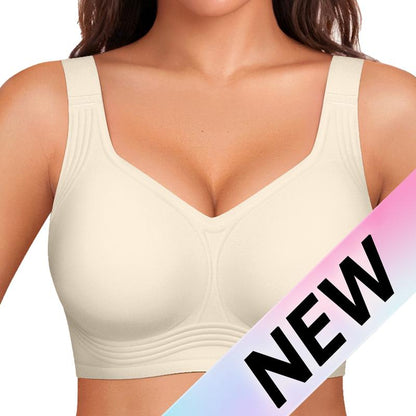 OEAK Women Jelly Bras Wirefree Full Coverage No Underwire Everyday Bras Comfortable Wireless Padded Tshirt Bra