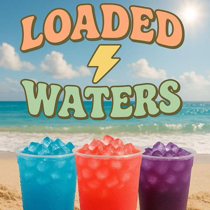 Loaded Water-Viral – Single Packet | 32Oz Sugar Free Caffeinated Flavored Powder Beverage Mix | Made in USA | Easy to Mix