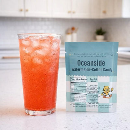 Loaded Water-Viral – Single Packet | 32Oz Sugar Free Caffeinated Flavored Powder Beverage Mix | Made in USA | Easy to Mix